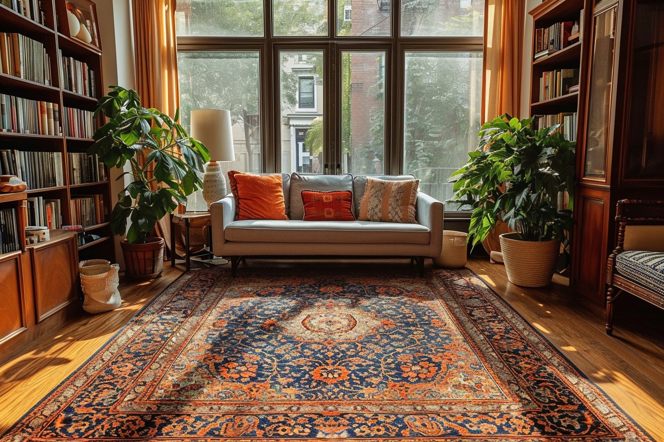 Utiliser un tapis de salon pour réduire les nuisances sonores dans un appartement