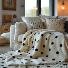 Créez une atmosphère accueillante chez vous avec les accessoires polka dot