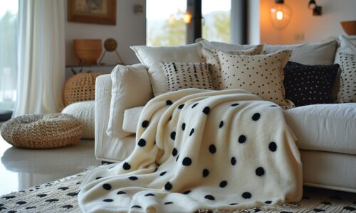 Créez une atmosphère accueillante chez vous avec les accessoires polka dot