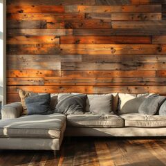 Mur en tasseau de bois : un choix esthétique et singulier pour vos intérieurs