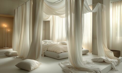 La renaissance des ciels de lit dans la décoration moderne