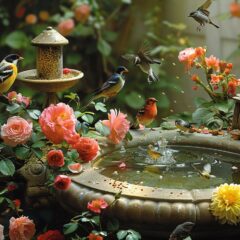 Attirer les oiseaux à son jardin : astuces et conseils pratiques