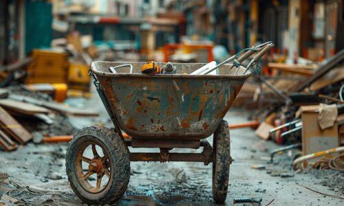 Les avantages d’une brouette robuste et fiable pour vos projets de rénovation
