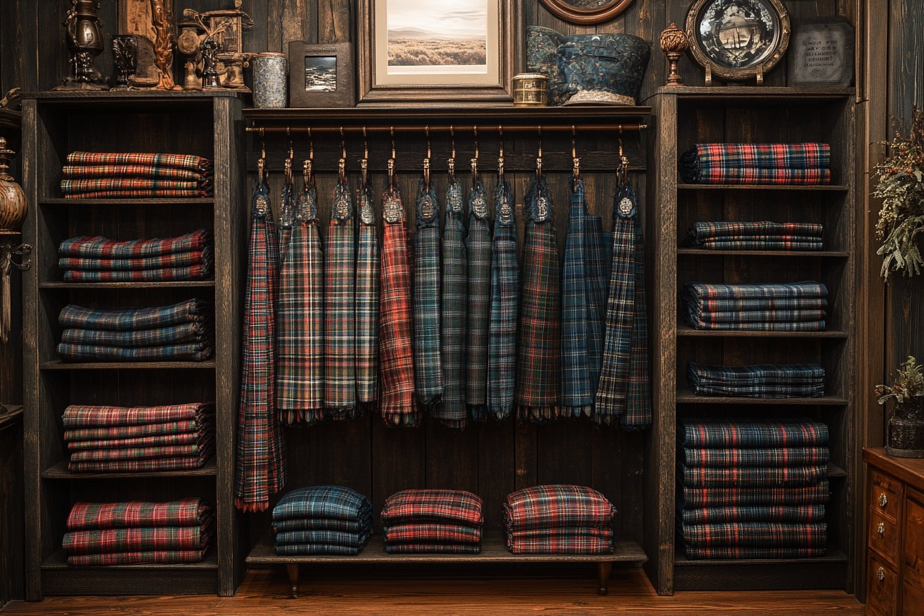 Le tartan en cadre : idées décoratives pour exposer vos kilts et pantalons écossais