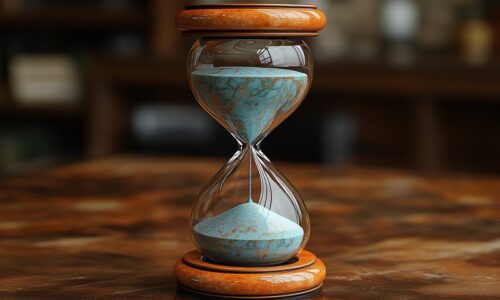 Sablier décoratif : mesurer le temps avec style
