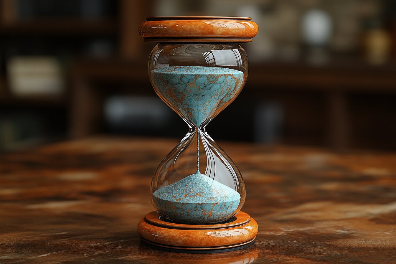 Sablier décoratif : mesurer le temps avec style