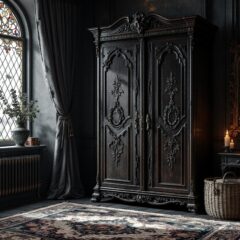 Comment créer une ambiance gothique inspirée par votre garde-robe : du sol au plafond