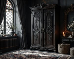 Comment créer une ambiance gothique inspirée par votre garde-robe : du sol au plafond