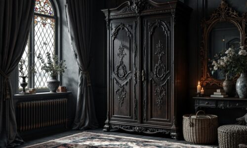 Comment créer une ambiance gothique inspirée par votre garde-robe : du sol au plafond